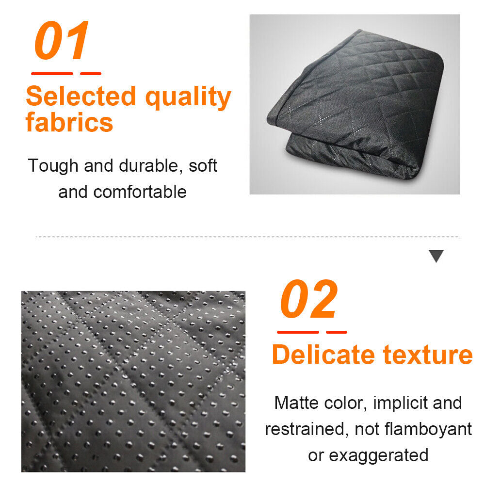 Premium Pet Car Seat Cover Hammock for Dogs and Cats with Nonslip Protection and Four Complimentary Gifts