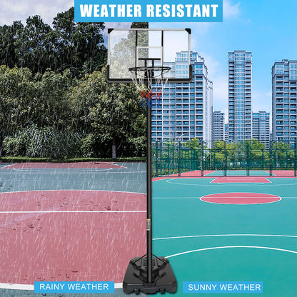 Basketball Hoop Basketball Stand with 45Cm Basketball Rim for Kids/Teens