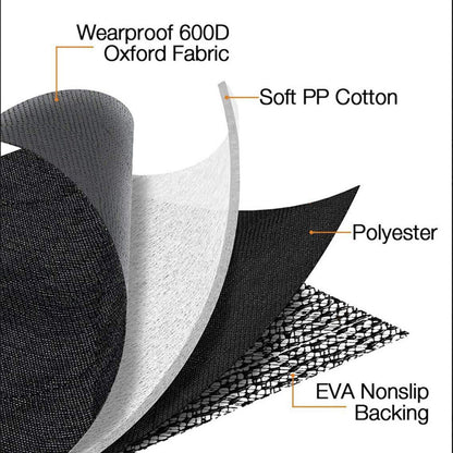 Premium Pet Car Seat Cover Hammock for Dogs and Cats with Nonslip Protection and Four Complimentary Gifts