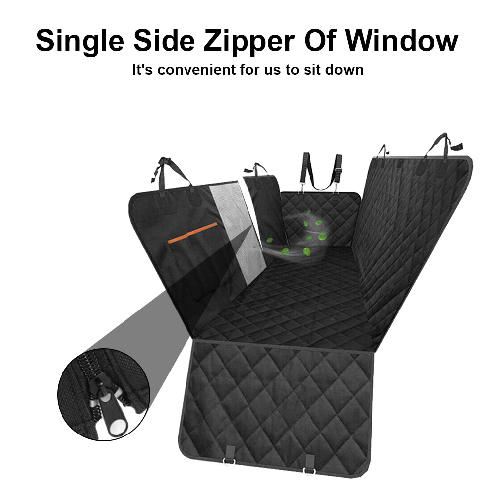 Premium Pet Car Seat Cover Hammock for Dogs and Cats with Nonslip Protection and Four Complimentary Gifts